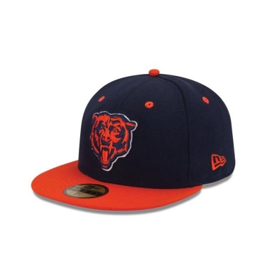 Blue Chicago Bears Hat - New Era NFL 2Tone 59FIFTY Fitted Caps USA4365987